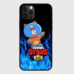 Чехол для iPhone 12 Pro BRAWL STARS EL BROWN, цвет: 3D-черный