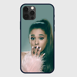 Чехол для iPhone 12 Pro Ariana Grande Ариана Гранде, цвет: 3D-черный