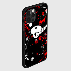 Чехол для iPhone 12 Pro MONOKUMA, цвет: 3D-черный — фото 2