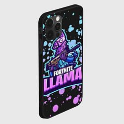 Чехол для iPhone 12 Pro Fortnite LLAMA, цвет: 3D-черный — фото 2