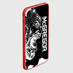 Чехол для iPhone 12 Pro Конор МакГрегор, цвет: 3D-красный — фото 2