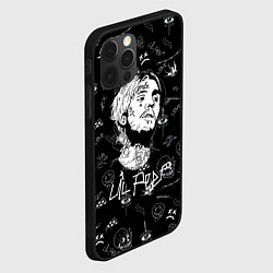 Чехол для iPhone 12 Pro LIL PEEP, цвет: 3D-черный — фото 2