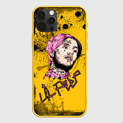 Чехол для iPhone 12 Pro Lil Peep, цвет: 3D-желтый