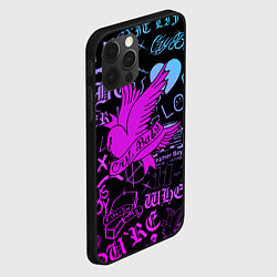 Чехол для iPhone 12 Pro LIL PEEP, цвет: 3D-черный — фото 2