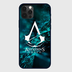 Чехол для iPhone 12 Pro ASSASSINS CREED, цвет: 3D-черный