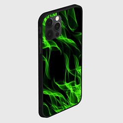 Чехол для iPhone 12 Pro TOXIC FLAME, цвет: 3D-черный — фото 2