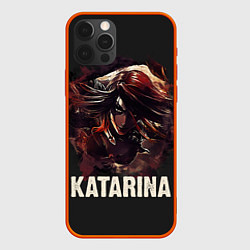 Чехол для iPhone 12 Pro Katarina, цвет: 3D-красный