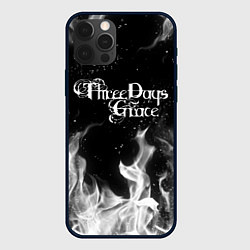 Чехол для iPhone 12 Pro Three Days Grace, цвет: 3D-черный