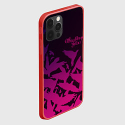 Чехол для iPhone 12 Pro Three Days Grace, цвет: 3D-красный — фото 2