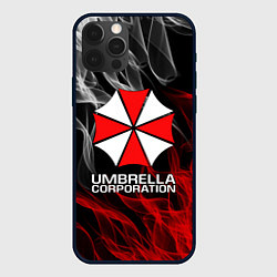 Чехол для iPhone 12 Pro UMBRELLA CORP, цвет: 3D-черный