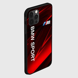 Чехол для iPhone 12 Pro BMW БМВ Z, цвет: 3D-черный — фото 2
