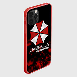 Чехол для iPhone 12 Pro UMBRELLA CORP, цвет: 3D-красный — фото 2