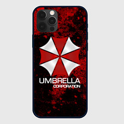 Чехол для iPhone 12 Pro UMBRELLA CORP, цвет: 3D-черный