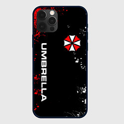 Чехол для iPhone 12 Pro UMBRELLA CORPORATION, цвет: 3D-черный