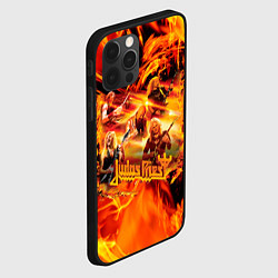 Чехол для iPhone 12 Pro Judas Priest, цвет: 3D-черный — фото 2