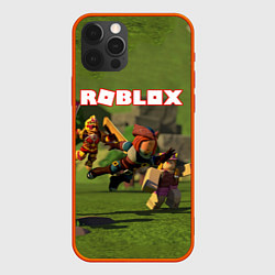 Чехол для iPhone 12 Pro ROBLOX, цвет: 3D-красный