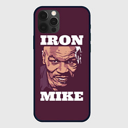 Чехол для iPhone 12 Pro Mike Tyson, цвет: 3D-черный