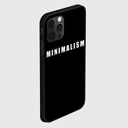 Чехол для iPhone 12 Pro Minimalism, цвет: 3D-черный — фото 2