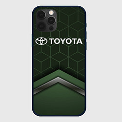 Чехол для iPhone 12 Pro TOYOTA, цвет: 3D-черный