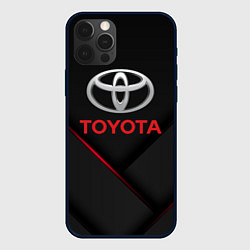 Чехол для iPhone 12 Pro TOYOTA, цвет: 3D-черный