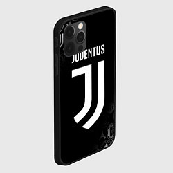 Чехол для iPhone 12 Pro JUVENTUS, цвет: 3D-черный — фото 2