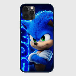 Чехол для iPhone 12 Pro SONIC, цвет: 3D-черный