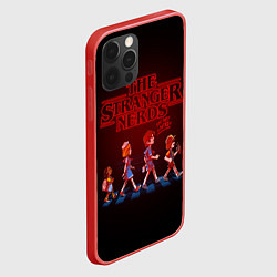 Чехол для iPhone 12 Pro STRANGER THINGS, цвет: 3D-красный — фото 2