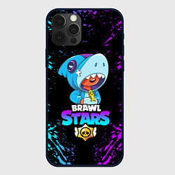 Чехол для iPhone 12 Pro BRAWL STARS LEON SHARK, цвет: 3D-черный