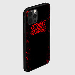 Чехол для iPhone 12 Pro Ozzy Osbourne, цвет: 3D-черный — фото 2