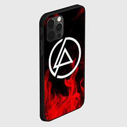 Чехол для iPhone 12 Pro LINKIN PARK, цвет: 3D-черный — фото 2