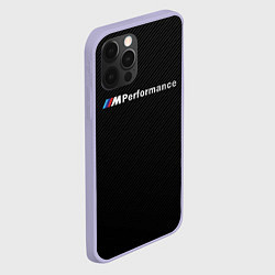 Чехол для iPhone 12 Pro BMW M PERFORMANCE, цвет: 3D-светло-сиреневый — фото 2