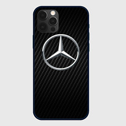 Чехол для iPhone 12 Pro MERCEDES, цвет: 3D-черный