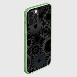 Чехол для iPhone 12 Pro Механизмы, цвет: 3D-салатовый — фото 2