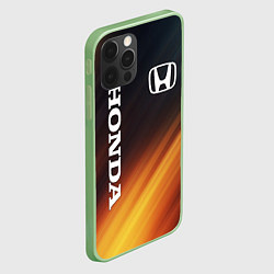 Чехол для iPhone 12 Pro HONDA, цвет: 3D-салатовый — фото 2