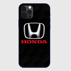 Чехол для iPhone 12 Pro HONDA, цвет: 3D-черный