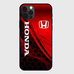 Чехол для iPhone 12 Pro HONDA, цвет: 3D-черный