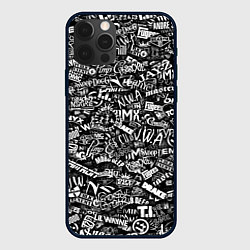 Чехол для iPhone 12 Pro Top Hip Hop, цвет: 3D-черный