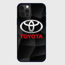 Чехол для iPhone 12 Pro TOYOTA, цвет: 3D-черный