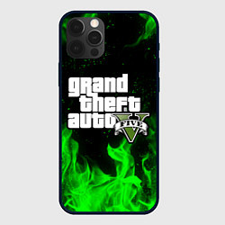 Чехол для iPhone 12 Pro GTA 5, цвет: 3D-черный