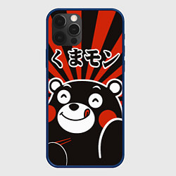 Чехол для iPhone 12 Pro Kumamon, цвет: 3D-тёмно-синий