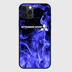 Чехол для iPhone 12 Pro MITSUBISHI, цвет: 3D-черный