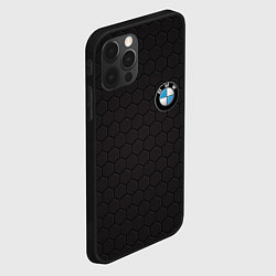 Чехол для iPhone 12 Pro BMW, цвет: 3D-черный — фото 2