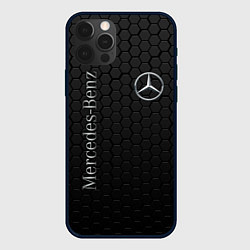 Чехол для iPhone 12 Pro MERCEDES-BENZ, цвет: 3D-черный