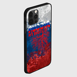 Чехол для iPhone 12 Pro Russia my roots, цвет: 3D-черный — фото 2