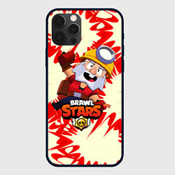 Чехол для iPhone 12 Pro Brawl Stars Dynamike, цвет: 3D-черный