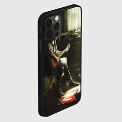 Чехол для iPhone 12 Pro ЛАСТ ОФ АС 2 ЭЛЛИ, цвет: 3D-черный — фото 2