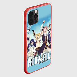 Чехол для iPhone 12 Pro FAIRY TAIL ХВОСТ ФЕИ, цвет: 3D-красный — фото 2