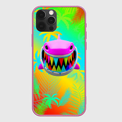 Чехол для iPhone 12 Pro 6IX9INE 69 SHARK, цвет: 3D-малиновый