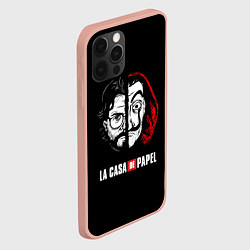 Чехол для iPhone 12 Pro БУМАЖНЫЙ ДОМ, цвет: 3D-светло-розовый — фото 2