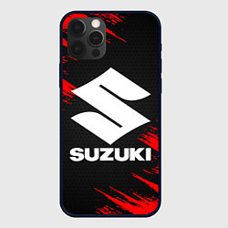 Чехол для iPhone 12 Pro SUZUKI, цвет: 3D-черный